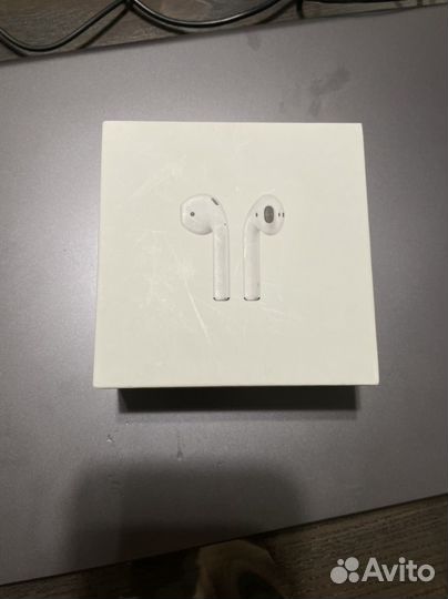Беспроводные наушники Airpods 2 оригинал