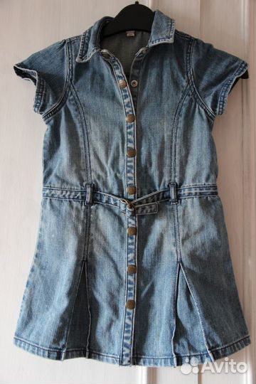 Джинсовое платье GAP на 5лет