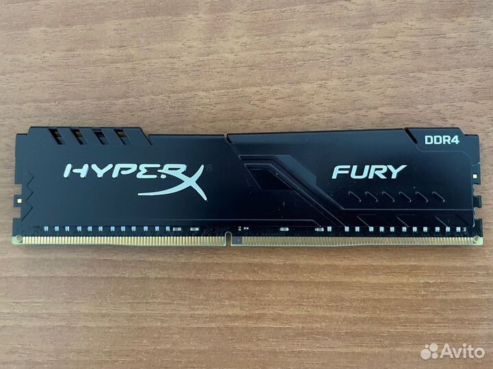 Оперативная память HyperX Fury ddr4 16gb