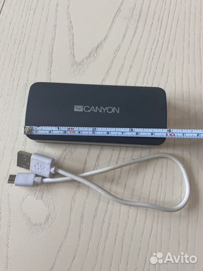 Внешний аккумулятор power- bank Canyon 4400 mAh