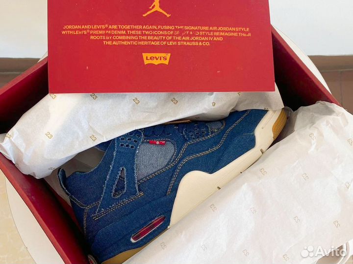 Levi's x Nike Air Jordan 4 Retro