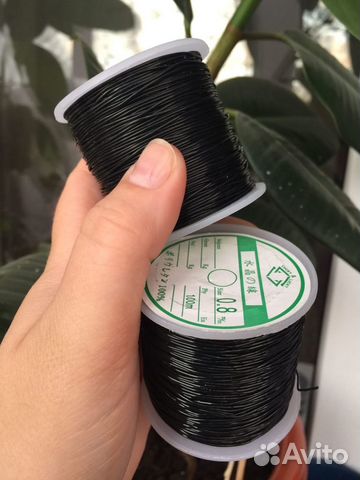 Спандекс резинка для браслета и тросик ювелирный