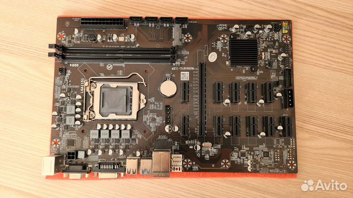 Новая Материнская плата BTC B250 V1.21 на 12 PCI-e