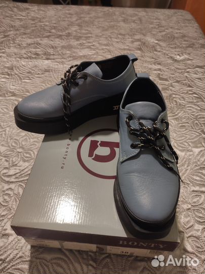 Ботинки женские 38 размера кожаные