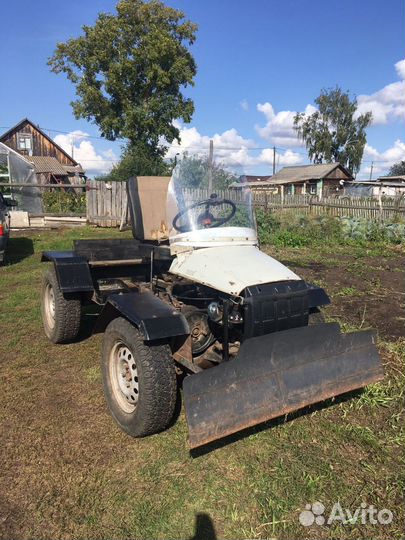 Минитрактор самодельный переломка