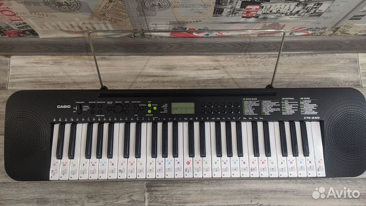 Синтезатор casio ctk 240