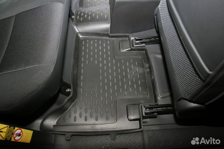 Коврики в салон toyota FJ- Cruiser, 2006- 4 шт. (полиуретан) / Тойота Фж крузер