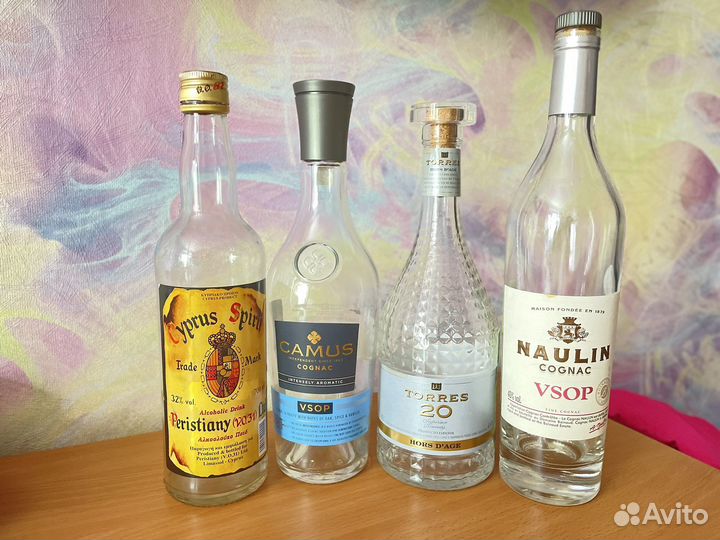 Бутылки из под алкоголя