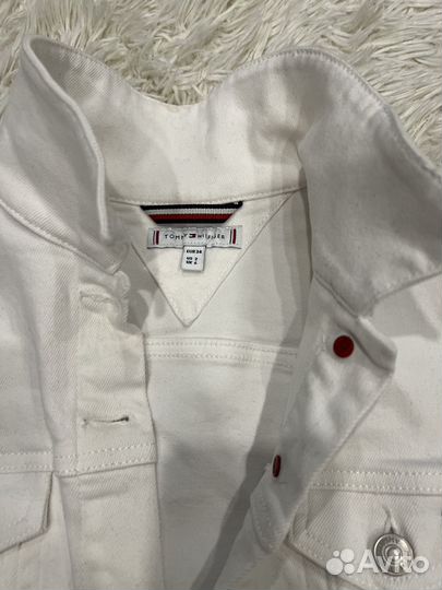 Джинсовая куртка tommy hilfiger
