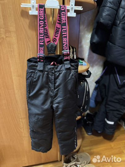 Зимние штаны для девочки 116