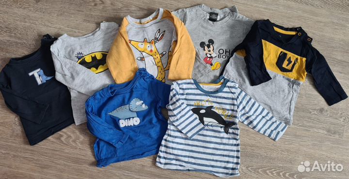 Пакет одежды для мальчика 62 68