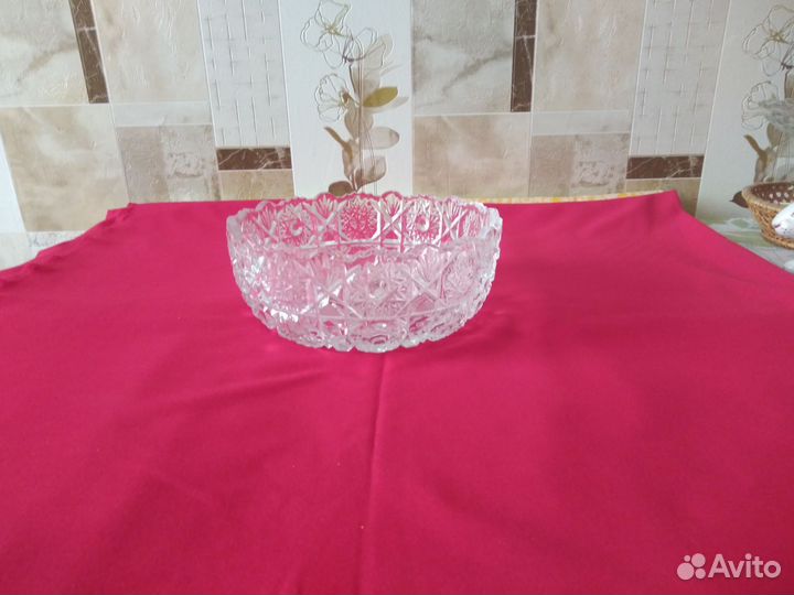 Ваза хрустальная СССР