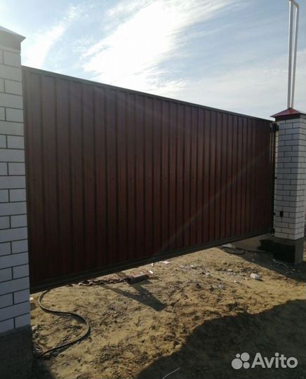 Откатные Сдвижные ворота с автоматикой