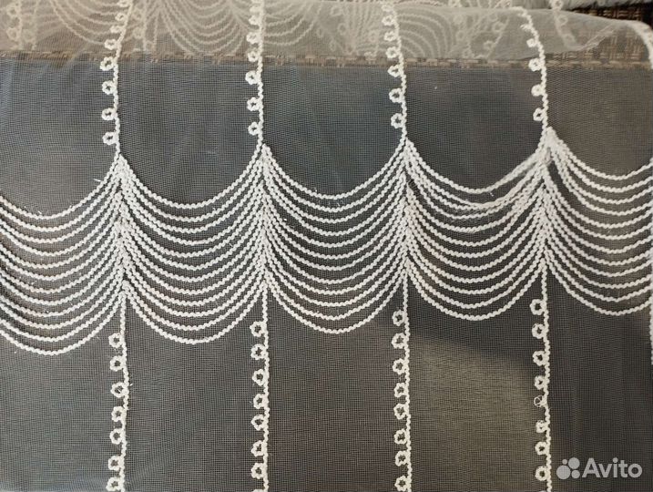 Тюль красивая