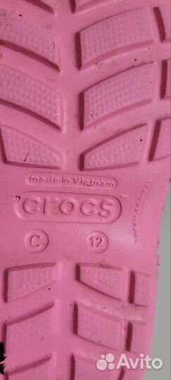 Резиновые сапоги crocs с12