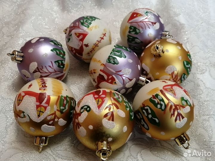 Шары на ёлку СССР