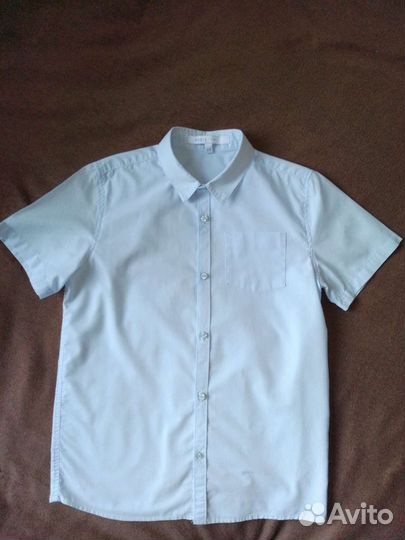 Рубашка на мальчика 158