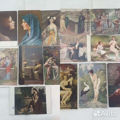 Почтовые открытки до 1917г доп. фотографии объявление продам