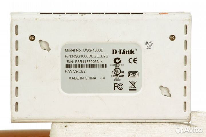 Интернет разветвитель D-Link DGS-1008D