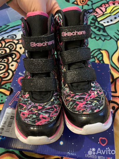 Сапоги детские skechers 29