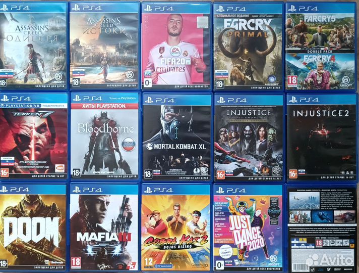 Игры PS4/PS5 (Лицензионные диски)