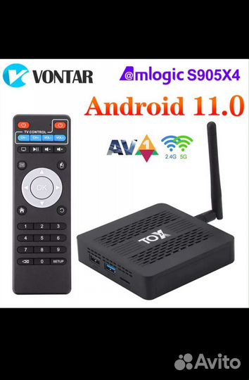Новые tvbox TOX3. 4/32Гб. Настроены