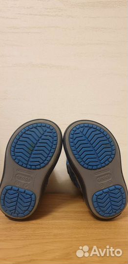 Детские резиновые сапоги crocs 7