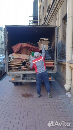 Вывоз мусора газель