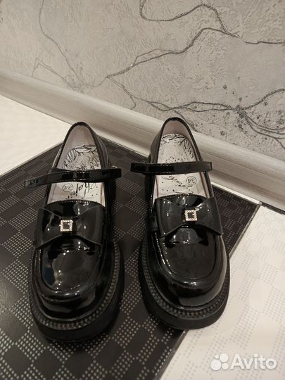 Кожаные лоферы