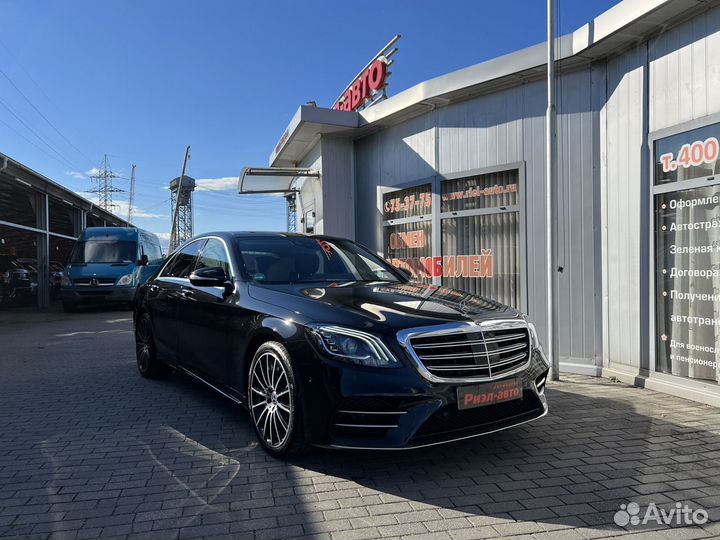 Mercedes-Benz S-класс 2.9 AT, 2018, 58 000 км