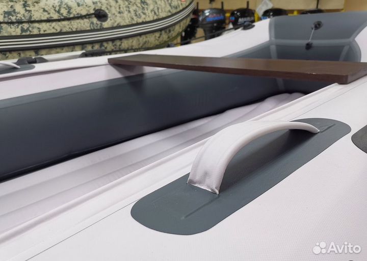 Лодка mishimo sport 430 (светло-темно-серый)