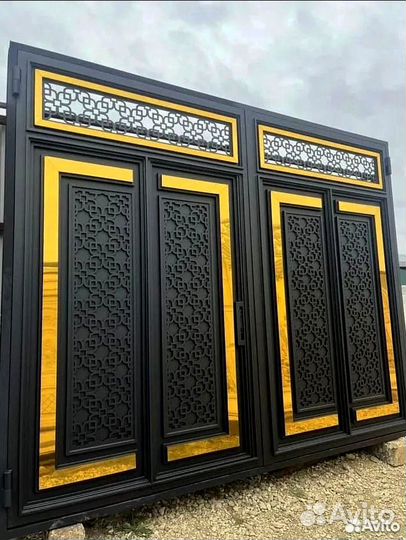 Качественные Ворота в Хасавюрте на заказ