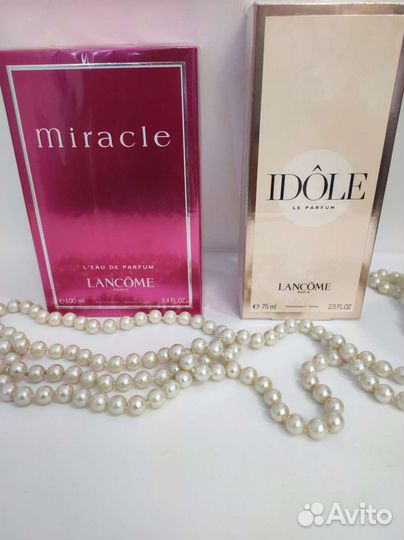 Lancome Miracle 100 мл, Idole 75 мл
