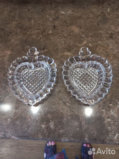 Продам вазочки хрустальные в ассортименте