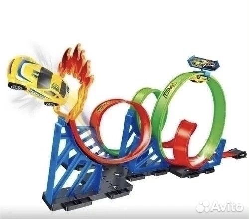 Hot wheels трек новый