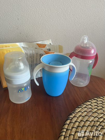 Пакет Поильник непроливайка munchkin и др