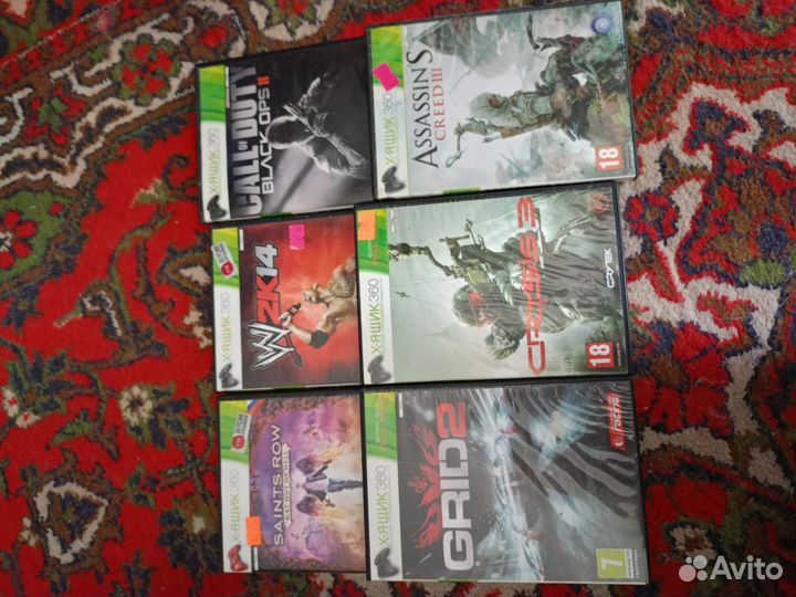 Диски на xbox 360
