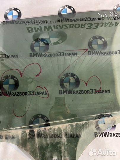 Стекло боковое заднее левое Bmw Е83 кросовер