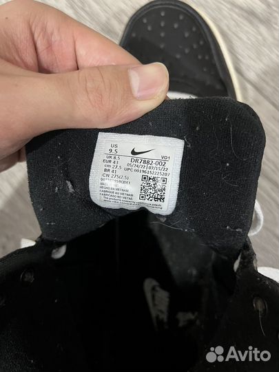 Кроссовки nike court vision mid winter