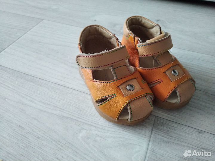 Сандали, натуральная кожа