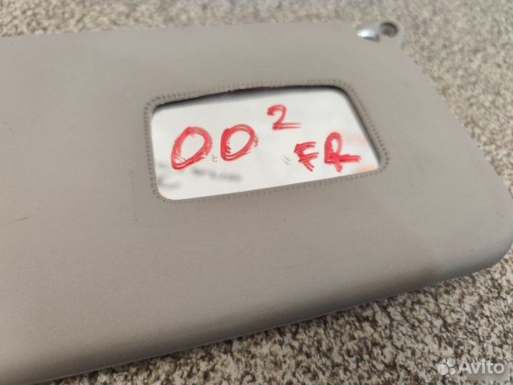 Козырек солнцезащитный правый Chery Qq Sweet