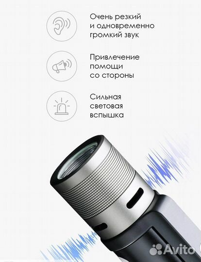 Фонарик NexTool Natuo Outdoor 6-in-1 Flashlight