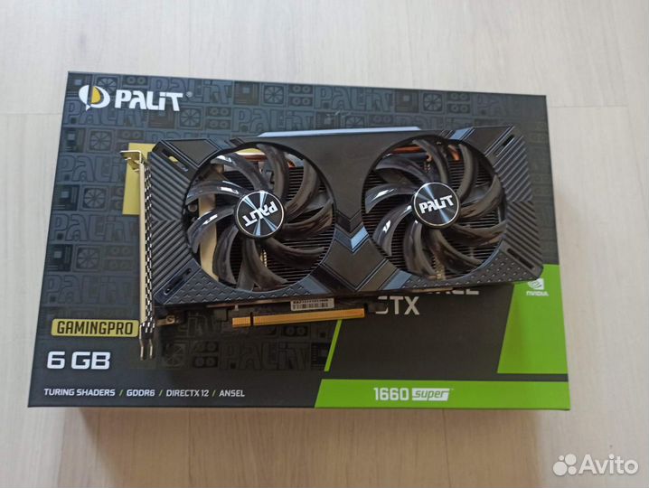 Видеокарта gtx 1660 super