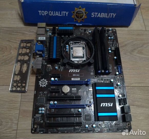 Платы LGA1150: Asus B85M, Н81, Z87 +Core i3/i5/i7