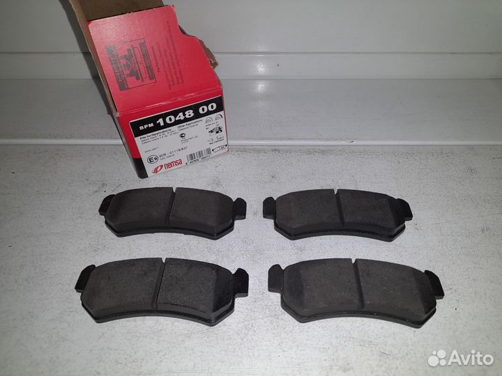 Chevrolet Lacetti/Rezzo Колодки тормозные задние