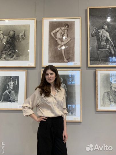 Портрет, картина, копия на заказ по фото. Художник