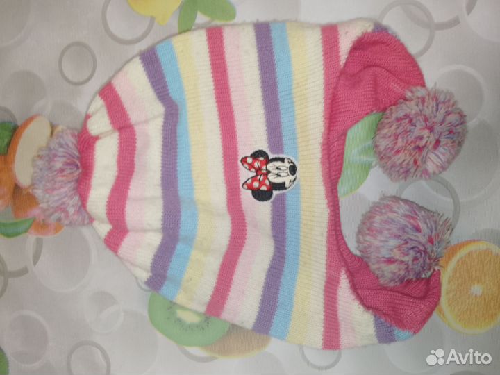 Шапка и шарф для девочки