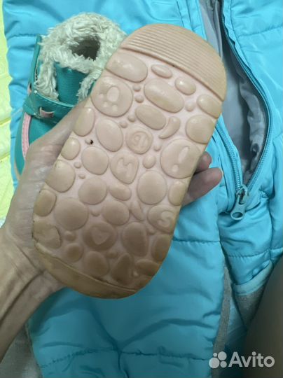 Комбинезон осень весна 62/68 размер + ботиночки