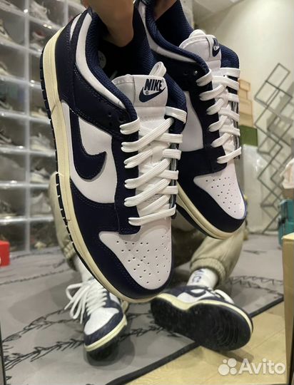 Nike dunk low midnight navy