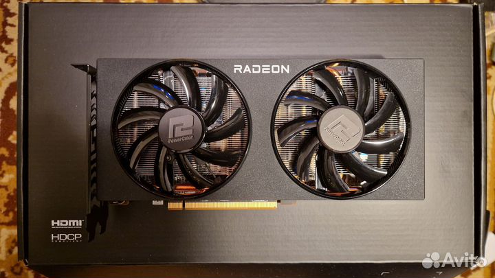 Видеокарта Radeon 6700 XT 12gb